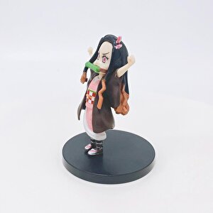 Anime Demon Slayer Nezuko İblis Avcısı 8 Cm Karakter Figür Oyuncak Biblo