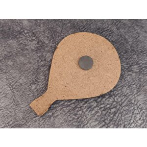 Magnet Deniz Manzara Plaj Balon Buzdolabı Süsü Ahşap Mıknatıslı Magnet Mıknatıslı Hediyelik Eşya
