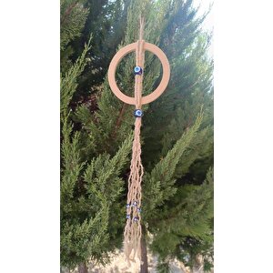 Duvar Kapı Balkon Ağaç Ev Dekoru Süsü Kötü Göz Nazar Boncuklu Hediye  Dreamcatcher