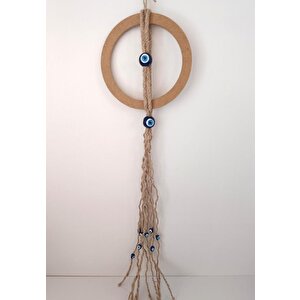 Duvar Kapı Balkon Ağaç Ev Dekoru Süsü Kötü Göz Nazar Boncuklu Hediye  Dreamcatcher