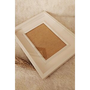 30x40 Cm Mdf Sanat Ledli Anı Çerçevesi- Özel Gün Çiçeklerinizi Kendiniz Tasarlayın!