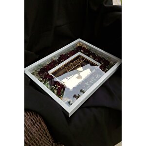 30x40 Cm 5 Cm Anı Çerçevesi Fotoğraf Zemini Gold Model! Isimli Ve Tarihli!