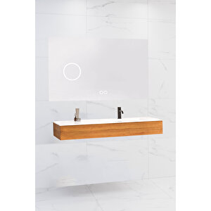 Vision 120 Cm Banyo Dolabı - Çekmeceli Konsol Alt Modül Ve Boy Dolap Hariç
