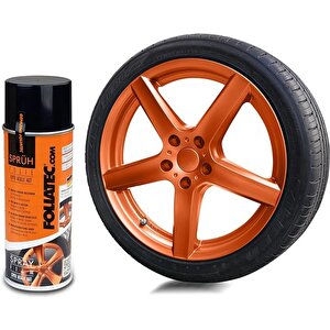 Jant Metal Sprey Folyo Yüzey Kaplama Seti 2x400ml. Metalik Bakır Mat