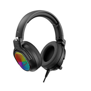 Gt-hv900 Siyah 7.1 Usb Rgb Gaming Oyuncu Mikrofonlu Kulaklık