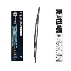 Silecek Bmc Man Mercedes Buyuk Delikli 700mm