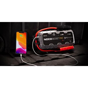 Noco Boost Pro Gb150 12v 3000 Amper Lityum Akü Takviye + Powerbank + Led Lamba + Eva Çanta