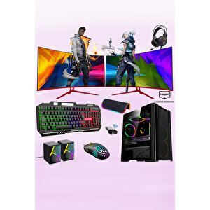 Xsr309 I5 4440 16gb Ram 256gb Ssd 4gb Gt730 Ekran Kartı 24" Dual Curved Oyun Bilgisayarı
