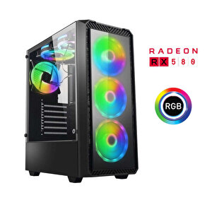 Xsr314 I5 4440 16gb Ram 512gb Ssd 8gb Rx580 Ekran Kartı 24" Curved Oyun Bilgisayarı