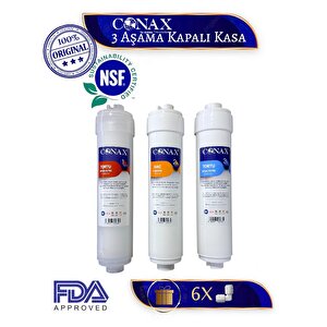 Tüm Kapalı Kasalar Için 3’lü Inline Ön Filtre Seti (orji̇nal Yeni̇ Seri̇)