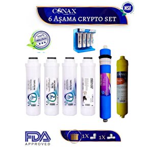 Crypto Su Arıtma Ci̇hazı Tüm Filtre Seti