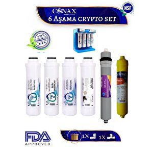 Crypto Su Arıtma Ci̇hazı Tüm Filtre Seti