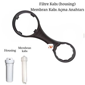 Nefa Su Arıtma Cihazları İçin Filtre Kabı (housing) Ve Membran Kabı Açma Anahtarı