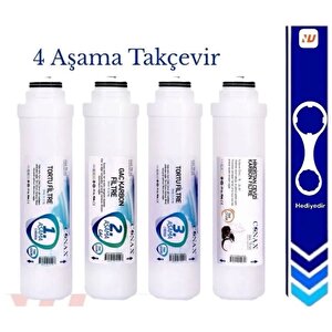 Class Tak Çevir 4 Aşamalı Filtre Seti, Anahtar Hediyeli