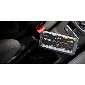 Noco Boost Sport Gb20 12v 500 Amper Lityum Akü Takviye + Powerbank + Led Lamba