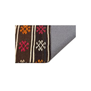 Gerçek El Dokuma Çi̇çekli̇ Desen Vi̇ntage Ki̇li̇m