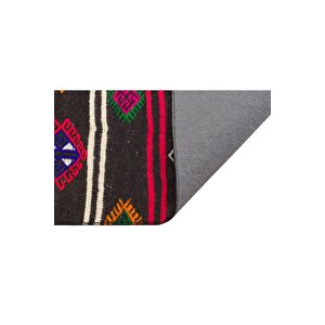 El Dokuma Çok Renkli̇ Desen Vi̇ntage Ki̇li̇m