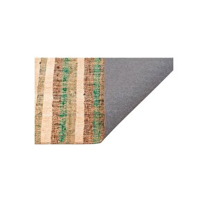 Gerçek El Dokuma Krem Multi Renk Vi̇ntage Ki̇li̇m