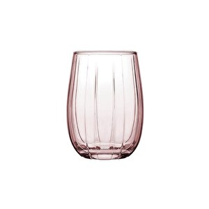 420405p Pembe Linka 6 Adet Su Meşrubat Bardak 380 Cc