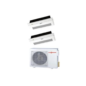 Vitoclima Multi Tek Yön Kaset 1+2 Sistem (o4f3080m2) 9+12 Btu İç 8,0 Kw Dış Ünite