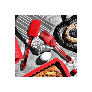 Okyanus Home Silikon Spatula Ve Silikon Fırça 2'li Set