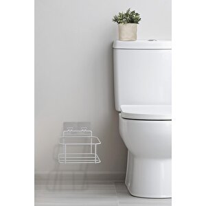 Okyanus Home Beyaz Eko Magic Askılı Kare Mina Çöp Kovası