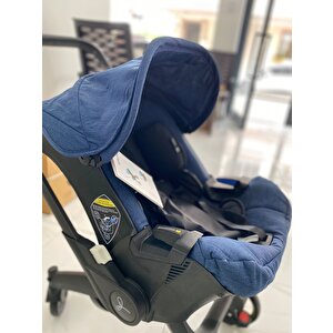 Yeni Nesil Oto Koltuğu Bebek Arabası Lacivert
