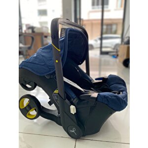 Yeni Nesil Oto Koltuğu Bebek Arabası Lacivert