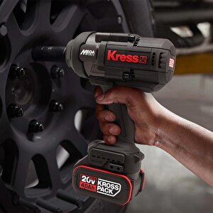 Kress Kub33.91 20volt 1300nm Kömürsüz Profesyonel Şarjlı Somun Sıkma (akü Dahil Değildir)