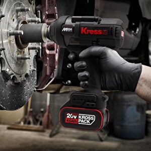 Kress Kub35.91 20volt 1700nm Kömürsüz Profesyonel Şarjlı Somun Sıkma (akü Dahil Değildir)