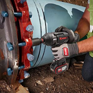 Kress Kub35.91 20volt 1700nm Kömürsüz Profesyonel Şarjlı Somun Sıkma (akü Dahil Değildir)