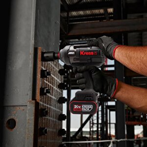 Kress Kub35.91 20volt 1700nm Kömürsüz Profesyonel Şarjlı Somun Sıkma (akü Dahil Değildir)