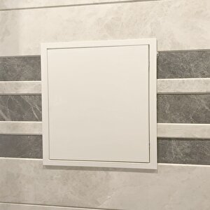 Metal Müdahale Kapağı 50x50cm Bas Aç Kontrol Kapağı Duvar Tavan Şaft Kapağı