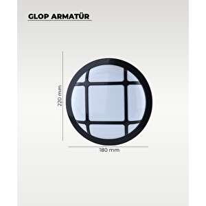 30w Sinope Led Armatür Siyah Kasa 3200k Sarı Işık