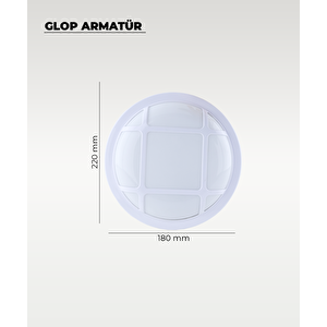 30w Sinope Led Armatür Beyaz Kasa 3200k Sarı Işık