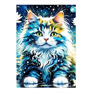 Sevimli Yavru Kedi Mdf Tablo 35cm X50cm 35x50 cm