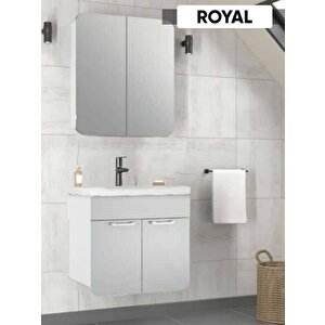 Royal Beyaz 65 Cm Banyo Mobilyası