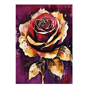 Gül Mdf Tablo 25cmx 35cm 25x35 cm