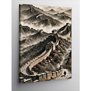 Kanvas Tablo Çin Seddi 100x140 cm