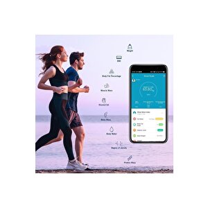 Sw500 Body Master Smart Bluetooth Tartı Baskül Beyaz Blsc01-2