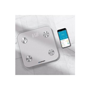 Blaupunkt Sw500 Body Master Smart Bluetooth Tartı Baskül Beyaz Blsc01-2