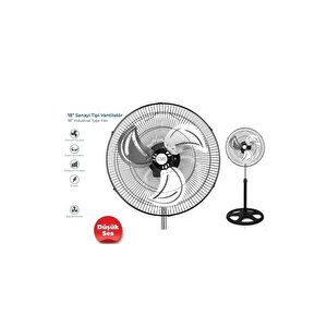 Cvs Dn91027 3 Pervaneli Kollu Sanayi Tipi Vantilatör 18 Inç- 3 Farklı Kullanım