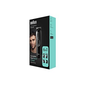 Braun Series 3 Mgk3420 Hepsi Bir Arada Şekillendirme Seti, 6’sı 1 Arada Erkek Bakım Kiti