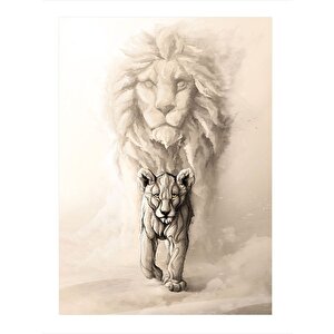 Aslan Art Mdf Poster 25cmx 35cm 25x35 cm