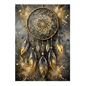 Düş Kapanı Dreamcatcher Hediyelik Mdf Tablo 35cm X50cm