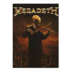 Megadeth Dekoratif Ahşap Tablo 25cmx 35cm