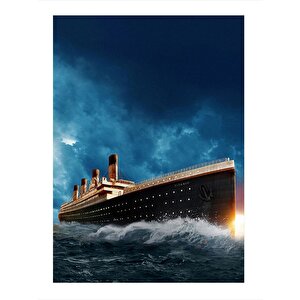 Titanic Dekoratif Mdf Tablo 25cmx 35cm 25x35 cm