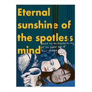 Eternal Sunshine Of The Spotless Mind Tasarım Ahşap Tablo 50cmx 70cm 50x70 cm