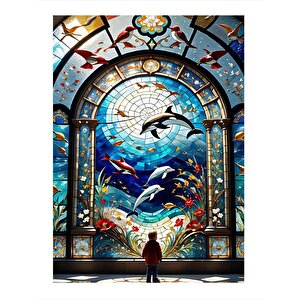 Vitray Cam Müzesi Art Mdf Tablo 35cm X50cm 35x50 cm