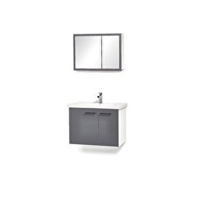 Terra 60 Cm Antrasi̇t Banyo Dolabi